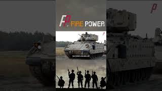 M2A4 Bradley, the most powerful infantry fighting vehicle in service #military #army