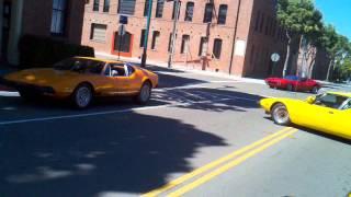 Rare DeTomaso Cars on street