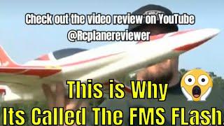 This is why they call it the FMS Flash... #aviation #rcplane #airplane #rcjet #rcplanereviewer