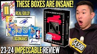 THESE ARE THE CRAZIEST HIGH-END CARDS (1/1)!  2023-24 Panini Impeccable Basketball FOTL Hobby Box