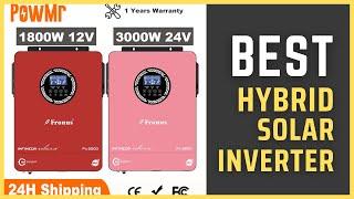 Best Hybrid Solar Inverter  | In Stock PowMr 1800W 3000W Hybrid Solar Inverter