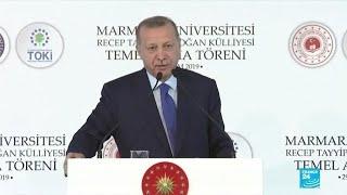 "Have your own brain checked," Erdogan says to Macron