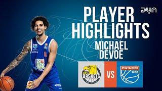 Michael Devoe Highlights vs. EWE Baskets Oldenburg | easyCredit BBL | Dyn Basketball