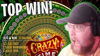 TOP WIN ON CASH HUNT ON CRAZY TIME! (BIG BETS)