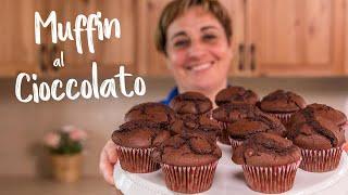 MUFFIN AL CIOCCOLATO Ricetta Facile di Benedetta - Chocolate Muffins Easy recipe