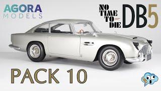 Agora Models 007 Aston Martin DB5 from James Bond No Time To Die 1:8 scale diecast pack 10 build