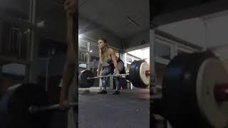 Sofia PAPPA 3x85kg Deadlift 30/10/2017