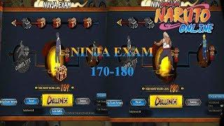 Naruto Online: Ninja Exam 170 - 180 - Gain 10 More LVL