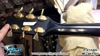 Late 60s Gibson Les Paul gets the full setup at Pace Guitar