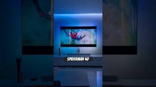 Spiderman en 4D avec setup LUMYG LED #led #rgb #gamingsetup #ambilight