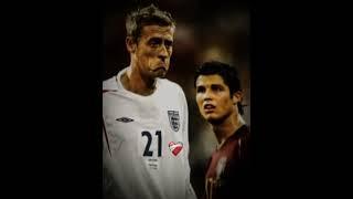 Peter crouch and Ronaldo #shorts #videos #football   #tiktok