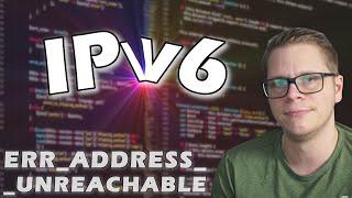 IPv6 - WE ARE FUCKED !!! Nothing works anymore...