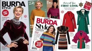 Burda Style 12/2024 First Look | Burda 12/2024 First Look | Burda Style December 2024 |Burda 12/2024