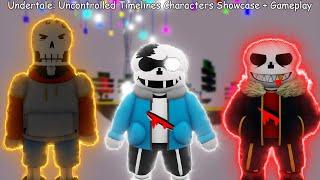 Upcoming Cool ULC Parody///Undertale Uncontrolled Timelines Characters Showcase + GAMEPLAY!