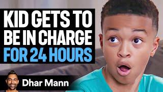 Kid Gets To BE IN CHARGE for 24 Hours | Dhar Mann