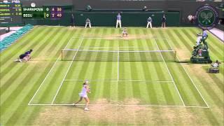 2015 Day 5 Highlights, Maria Sharapova vs Irina-Camelia Begu