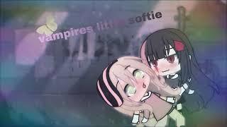 Vampires little softie/glmm/gacha life mini movie/️lesbian love story️