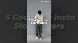 5 Cool New Insta Story Filters #instastory #shorts