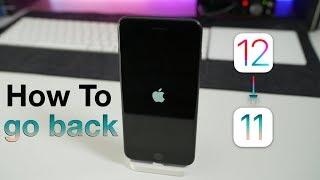 How To Downgrade iOS 12 back to iOS 11