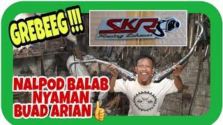 VLOG 355 (+) - Grebek !!! SKR Racing Exhaust Knalpot Balap Buat Harian - By : SAID MC (28.9.2019)