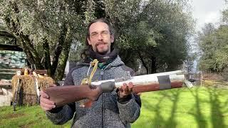 Folding Slingshot rifle out of junk!