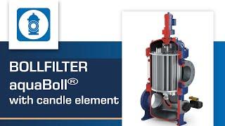 Automatic Self-Cleaning Water Filter: aquaBoll® with Candle Element