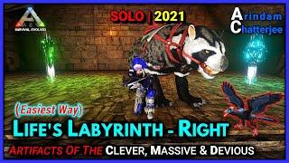 Ark Ragnarok - 2021 Life's Labyrinth SOLO Walkthrough RIGHT Way (CLEVER, MASSIVE & DEVIOUS) - S2E208