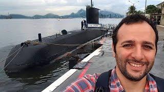 Andamos num SUBMARINO BRASILEIRO da MARINHA! #Boravê Manual do Mundo