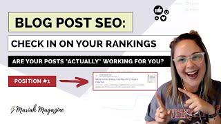 Blog Post SEO Ranking Results: Are Your Posts Showing Up on Google?