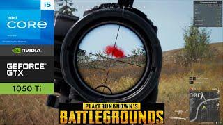 PUBG:NVIDIA GTX 1050 TI Test PERFORMANCE (PUBG GAMING PC)