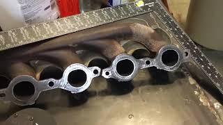 Part 4/6   Chev GM Tahoe 5.3 Vortec Broken Exhaust Manifold Bolts, Manifold Preparations,