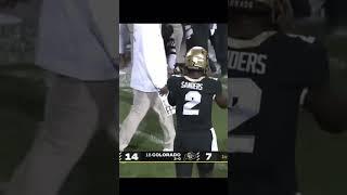 Dirty hit sent Travis Hunter to the hospital!