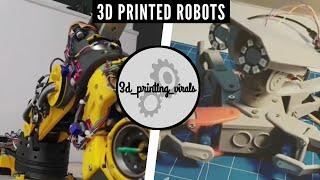 Top 10 3D printed robots - Best of 3d_printing_virals