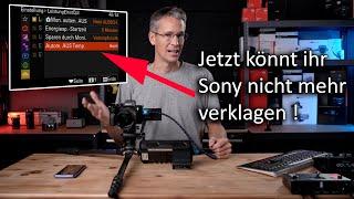 Sony A7 IV Menü Einstellungen | So stelle ich meine neue Kamera ein!