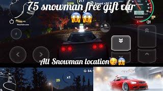 70 snowman location in Carx street || free car || Carx street free car || snowman box location ||