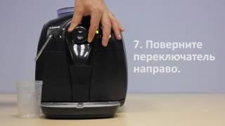 Очистка от накипи Philips Saeco Xsmall