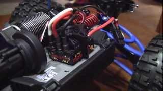 Traxxas E-Revo Brushless Mamba Monster 2 Fully Waterproof!