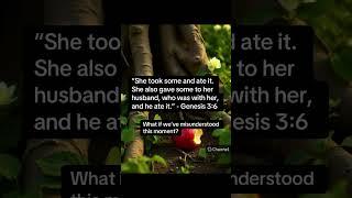 It wasn’t just Eve. Adam was there too.Two bites.Two  turned. One moment that echoes through us all