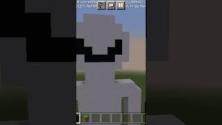 Minecraft True statue #mahfuz