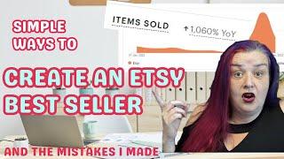 Hacks to get a Etsy Best Seller. Real Results