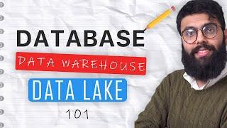 Database vs Data Warehouse vs Data Lake - What's the difference?