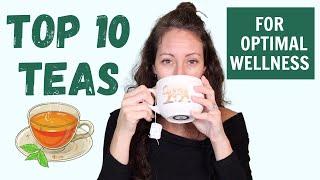 10 Of The Best Medicinal Teas to Drink Daily for Optimal Wellness | My Favorite Herbal Teas for All