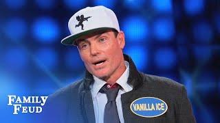 Vanilla Ice has the PERFECT answer! | Celebrity Family Feud