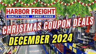 Harbor Freight Christmas Super Coupon Sale December 2024 PLUS Dollar Days Coupons