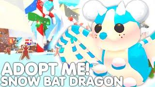 HOW TO GET NEW LEGENDARY SNOW BAT DRAGON PET IN ADOPT ME! NEW CHRISTMAS PETS! ROBLOX