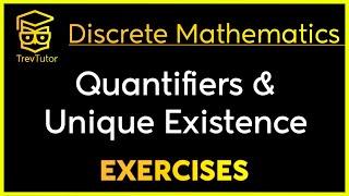 [Discrete Mathematics] Unique Quantifier Examples