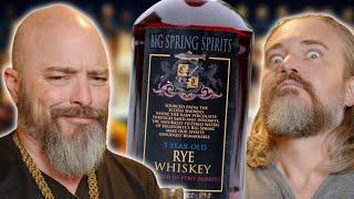 Big Spring Spirits 5yr Rye finished in Port Barrels Whiskey Review