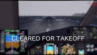 [Sim] Takeoff in Snow with FS2Crew + Track IR / PMDG 777 / P3D V4.5 / Narita RJAA / Cockpit