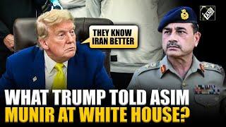 US Prez Trump, Pak Army Chief Asim Munir speak at White House, POTUS shares details from Oval Office