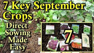 7  Crops to Direct Sow in September & October for a Fall Vegetable Garden - Frost Friendly Plants